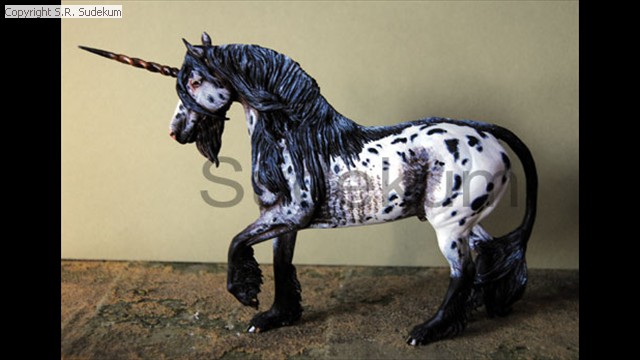 Breyer Classic Morgan Stallion Remade Unicorn