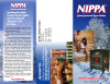 Color brochure design for Nippa Sauna Stoves